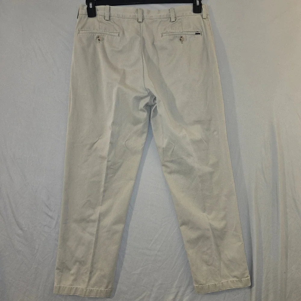 Polo Ralph Lauren Chino Pants 33x30 Mens Tan Classic Fit Cotton Twill Khakis